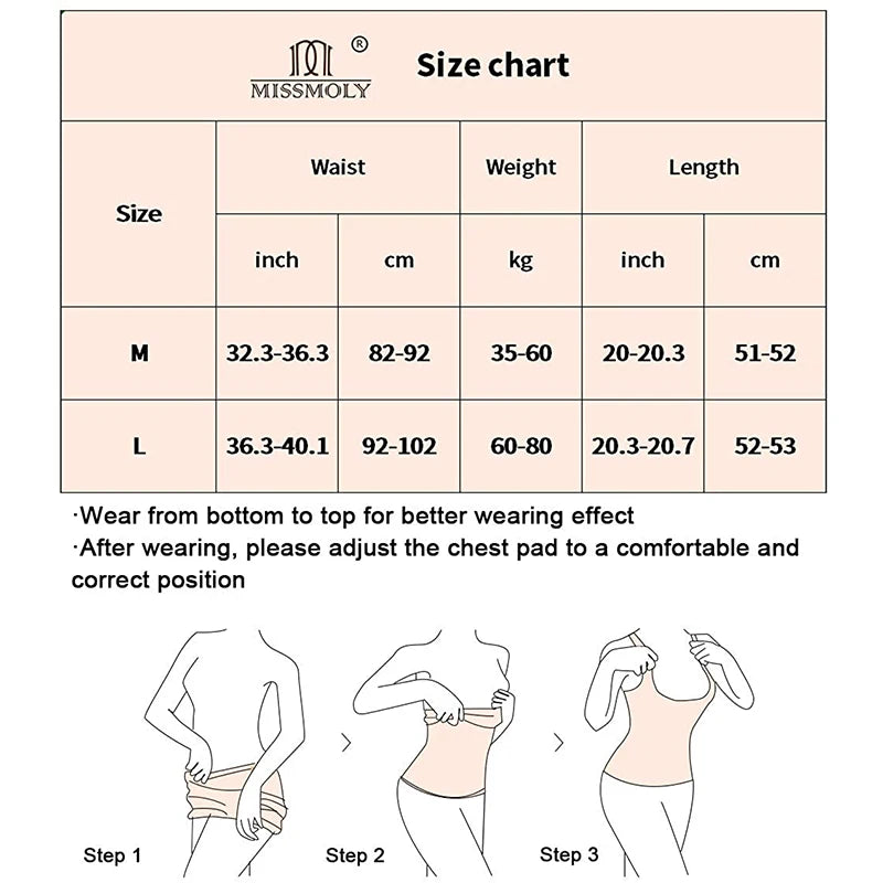Womens Shapewear Tank Top Seamless Slimming Underwear Tummy Control Camisole with Removable Pads Body Shaping Compression Vest
