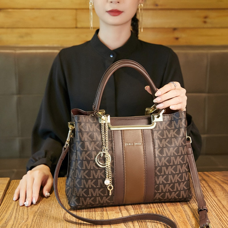 JVK Luxury Women&#39;s Shoulder Bags Designer Backpack Crossbody Shoulder Purses Handbag Women Clutch Travel tote Bag