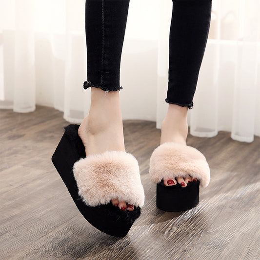 Women's Thick-soled Household Slippers