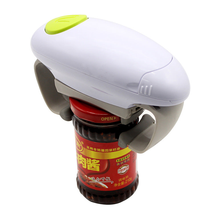 Electric Can Opener Automatic Restaurant Bottle Opener Battery Operated Handheld Jar Tin Opener Kitchen Gadgets