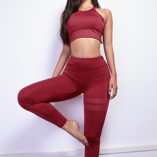 Women's Clothing Winter New Solid Color Fitness Yoga Clothes