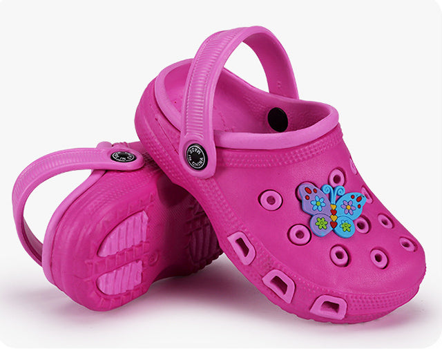 Children's hole shoes