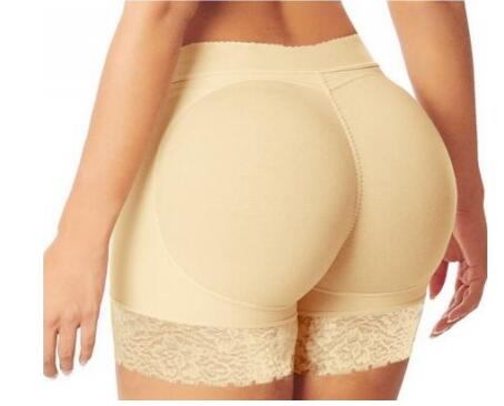 Flat Angle Fake Butt European And American Full Butt Mid-waist Belly Pants