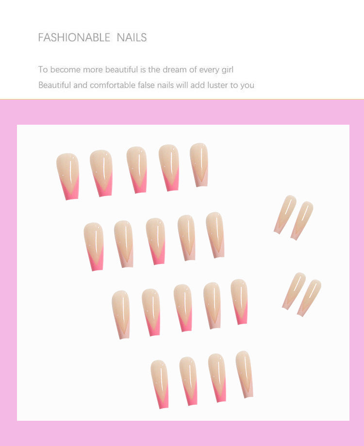 French European And American Long Ballet Fake Nails