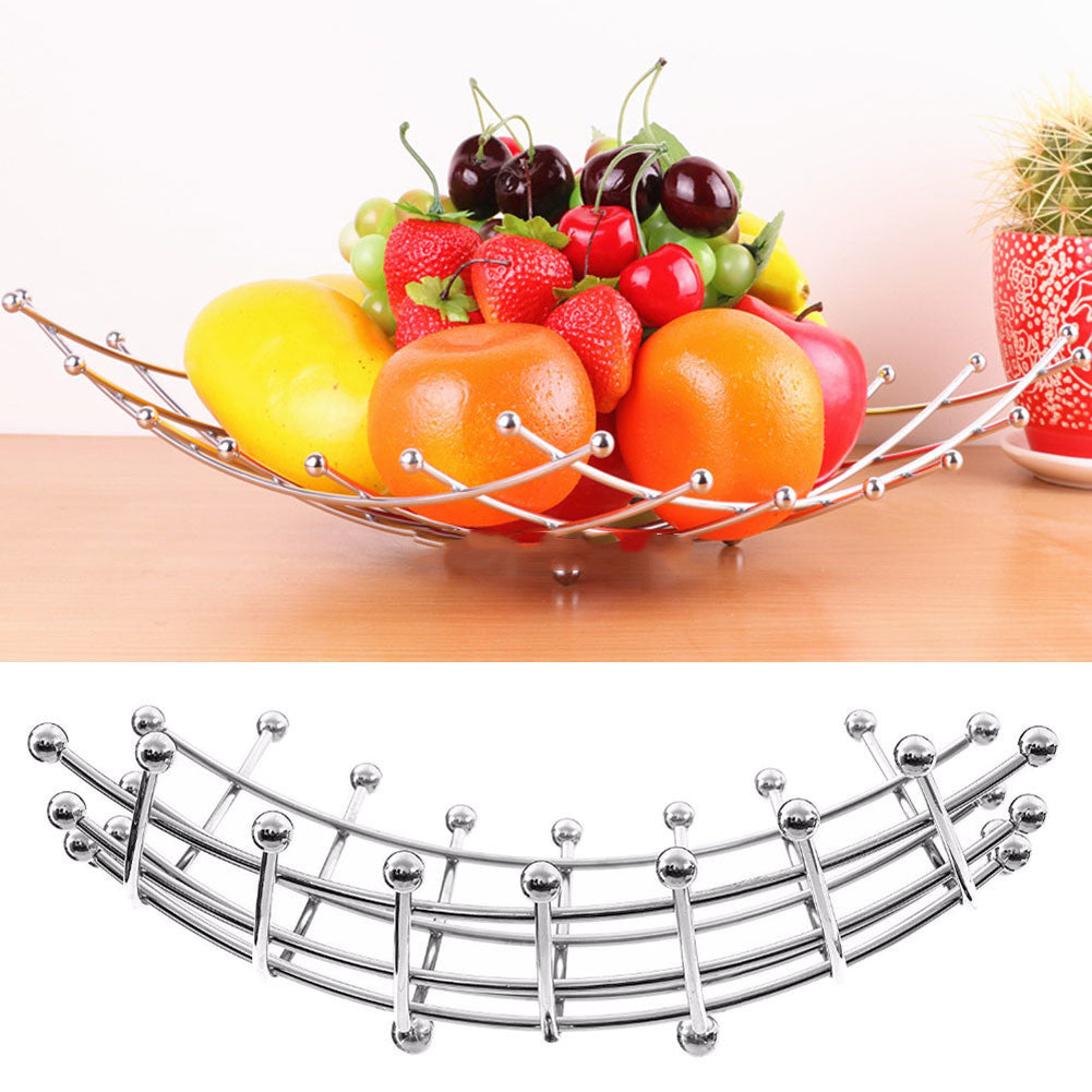 Fruit Basket, Fruit Basket, Fruit Rack, Household Vegetable Basket, Glass Bead Basket